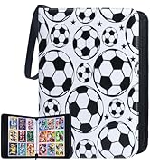 9 Pocket Trading Card Binder, 900-Card Collector Album with 50 Pages Removable Sleeves, Premium Z...