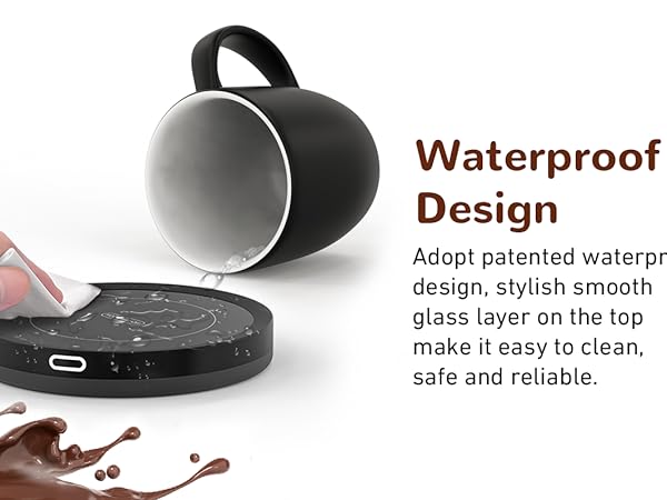 Smart Coffee Warmer, BESTINNKITS Auto OnOff Gravity-Induction Mug Warmer 