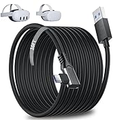 16FT Right Angle USB C Cable for Meta Oculus Quest 3 2 Pro Pico 4 VR Link Cable,USB 3.0 High Spee...