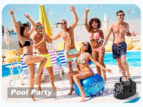 bubble blower for pool