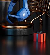 PHOINIKAS Gaming Headset for PS4, PS5, PC, Laptop, Stereo Over Ear Gaming Headphones with Noise-C...