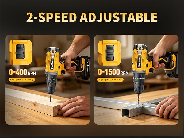 2-SPEED ADJUSTABLE