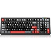 LINGBAO K98 Wireless Mechanical Gaming Keyboard, Tri-Mode BT5.0/2.4GHz/USB-C, Gasket Custom Hot-S...