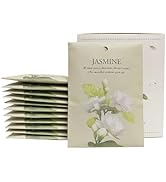 DMDGYNL Jasmine Scented Sachet Bags - 12 Pack Home &amp; Car Freshener, Odor Eliminator for Closets, ...
