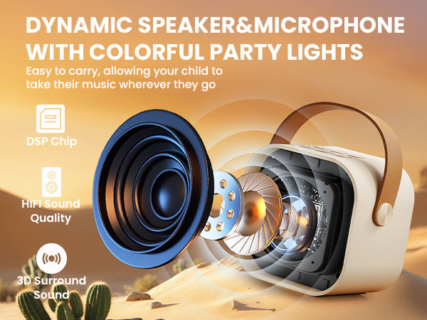 mini karaoke machine