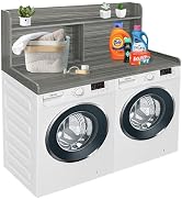 Royxen Washer and Dryer Countertop with Shelf 19.5