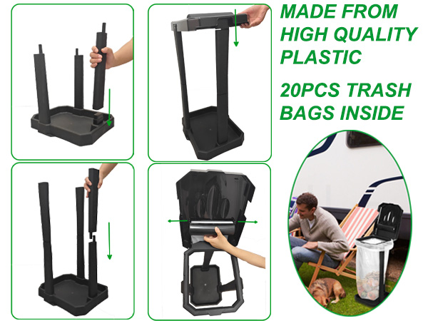 portable trash bin