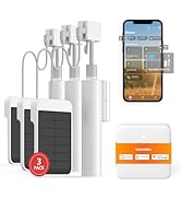 SwitchBot Smart Electric Motorized Blinds Kit with Hub Mini Matter-2.4G WiFi Remote Control, Sola...