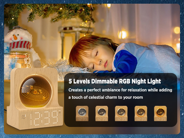 desk clock digital for kids