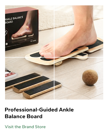 Professional-Guided Ankle Balance Board