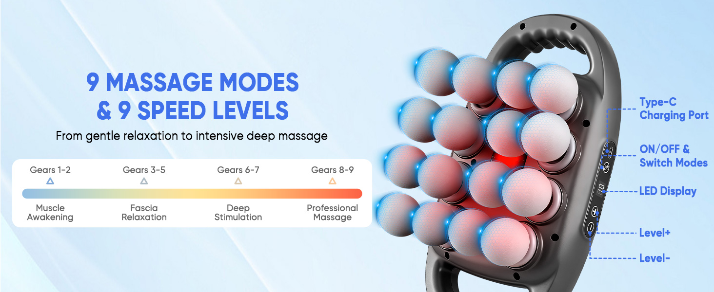 massager for back, muscle massager
