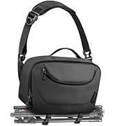 TAAOKA Camera Sling Bag,Waterproof Camera Case with Tripod Holder,Lightweight DSLR/SLR/Mirrorless...