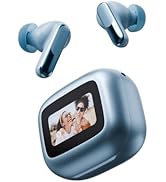 Wireless 5.3 Earphone, LCD Full-Color Touch Screen Control, Active Noise Reduction Headset, BT 5....