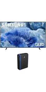 Samsung QN32Q8FAAFXZA 32 Inch Class QLED Q8F 4K Vision AI Smart TV with an Austere 5S-PS4-US1 4-Outl...