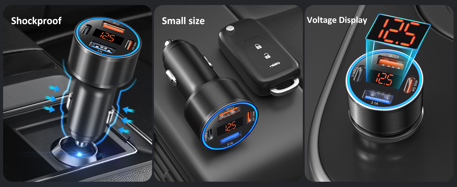 usb cigarette lighter adapter