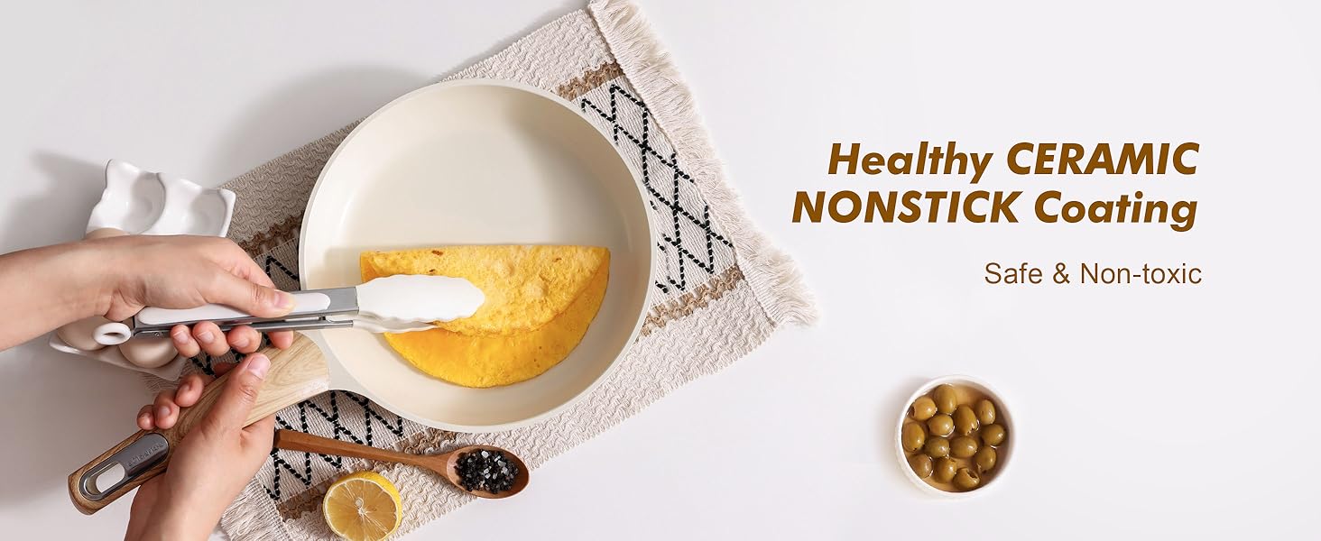 ceramic nonstick frying pan