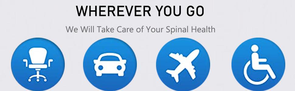 gel seat cushion for long sitting pressure relief