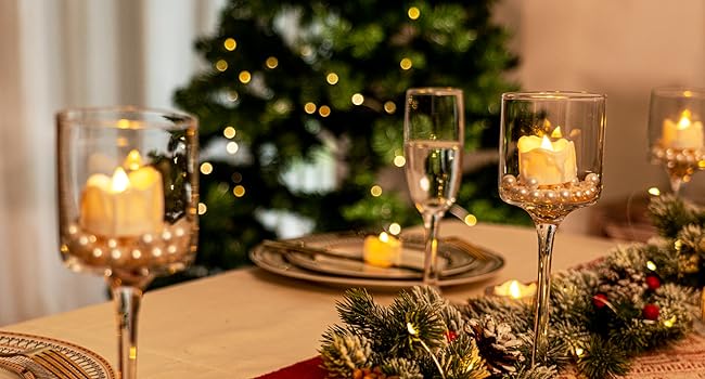 christmas tea lights candles