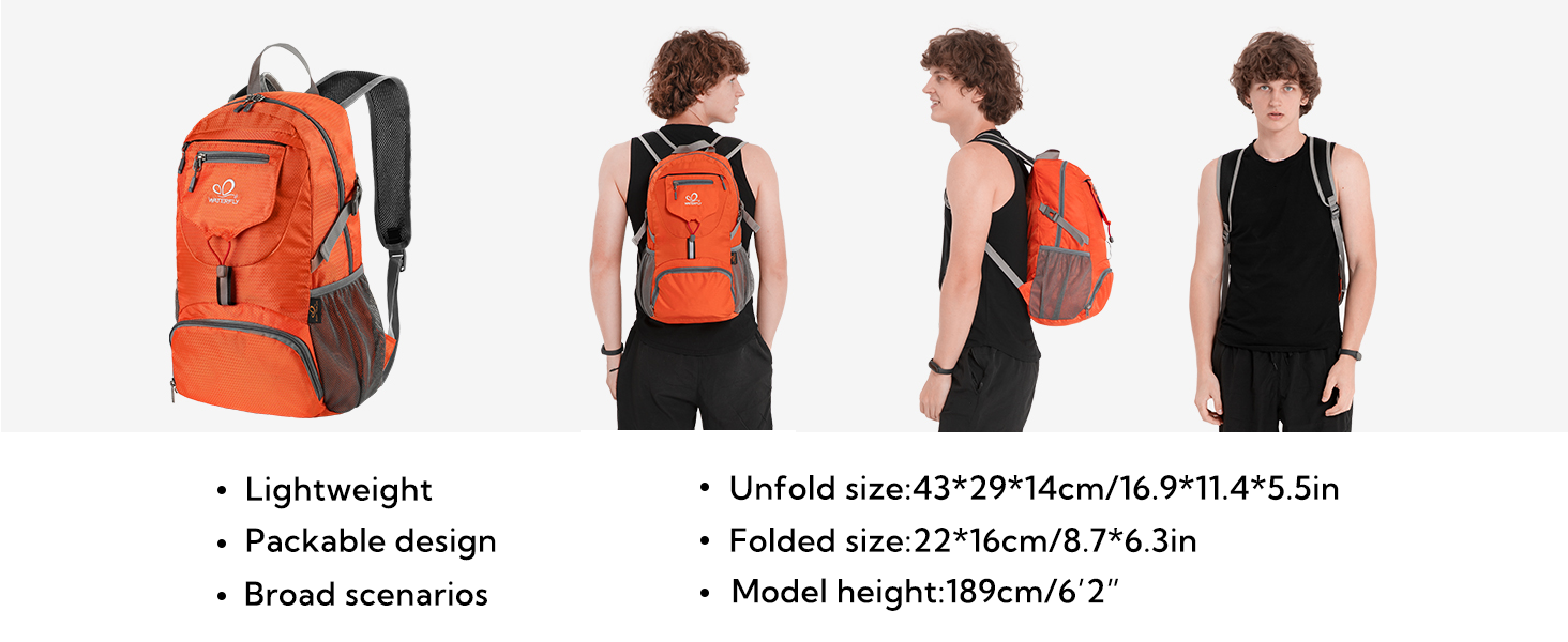 backpack size