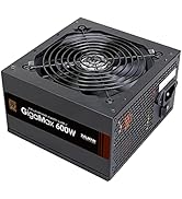 Zalman GigaMax 600W 80 Plus Bronze Certified Low-Noise ATX Power Supply, 105°C-Rated Capacitors, ...