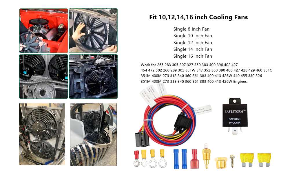 radiator cooling fan switch