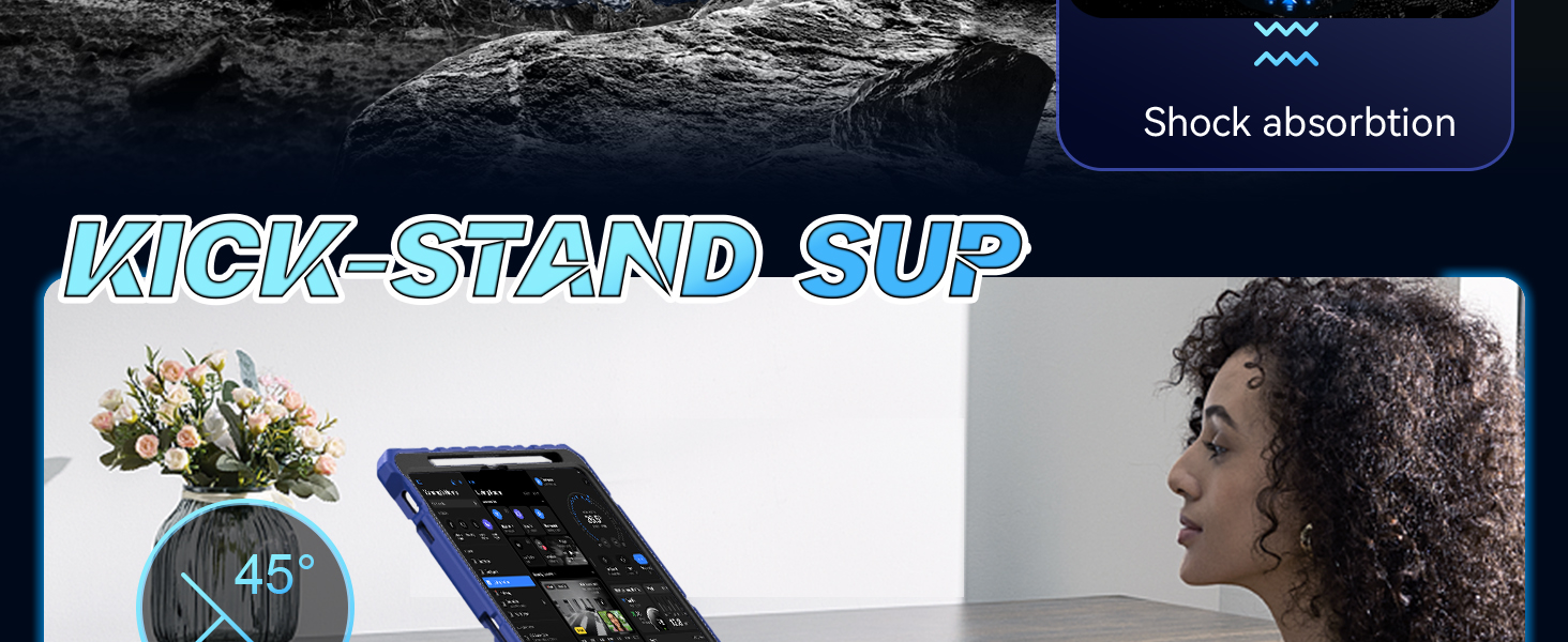 IPAD 10TH GENERATION CASE WITH KICK STAND