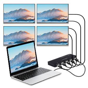 dual hdmi adapter for 2 monitors dual monitor hdmi splitter hdmi dual monitor adapter 4k hdmi