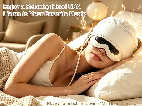 Enjoy a Relaxing Head SPA,Listen to Your Favorite Music