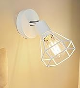 HiBay 1-Light Ceiling Track Lighting Fixture, Modern White Track Spot Light, Adjustable LED Spotl...