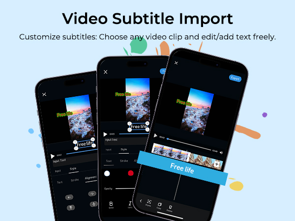 Video Subtitle Import
