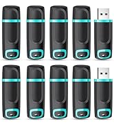 RAOYI 10 PCS 8GB USB 2.0 Flash Drive Thumb Drive Memory Stick Jump Drive Zip Drive for Data Stora...