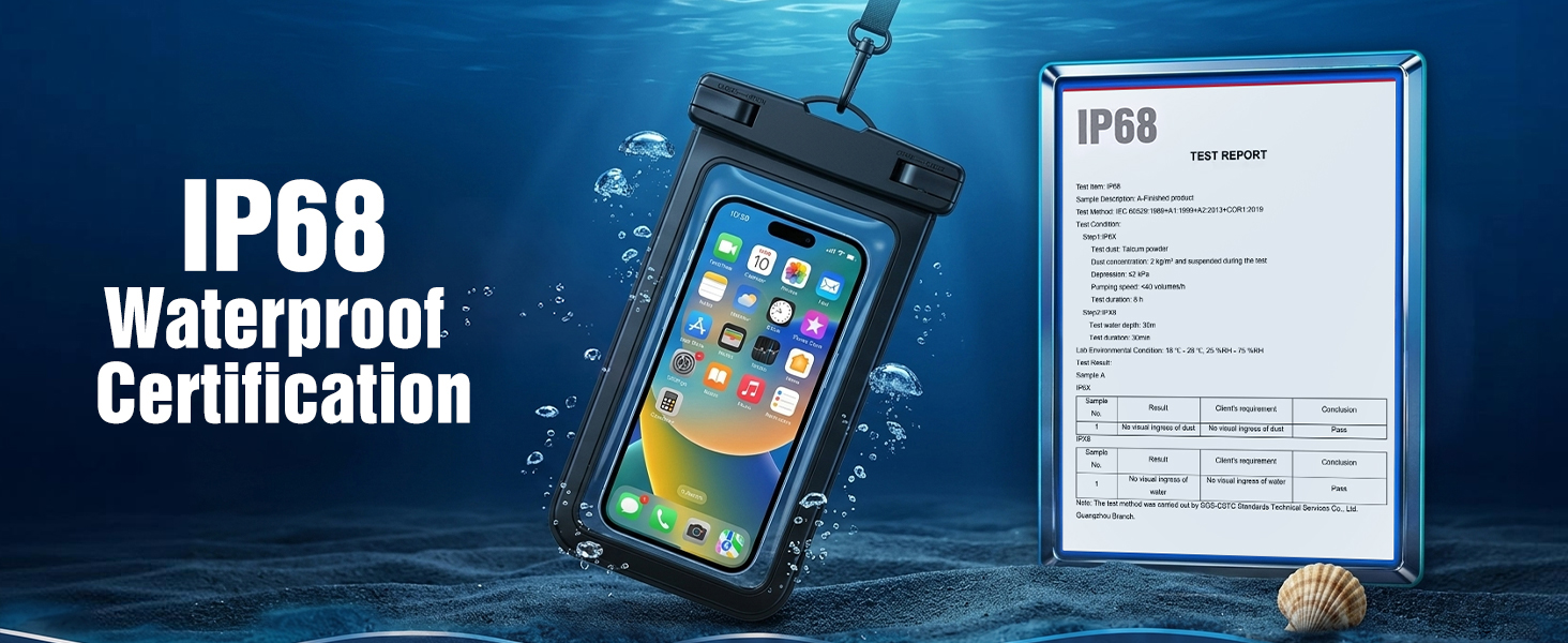 waterproof cell phone pouch case iphone