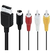 Mcbazel S AV S Video RCA Audio Video Cable for Sega Dreamcast