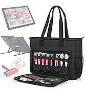TORIBIO Carrying Bag for Diamond Painting A4 LED Light Pad, Diamond Painting Tools Storage Bag, E...
