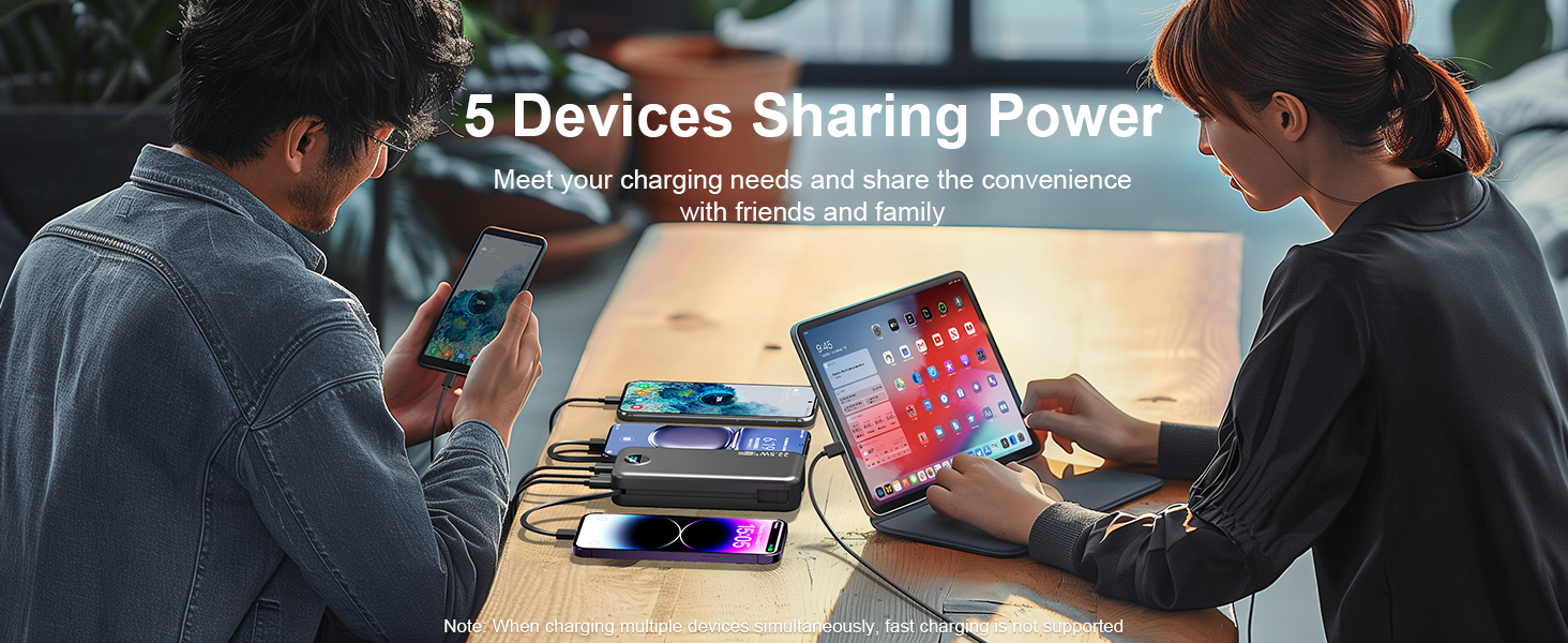 Charge 5 Devices Simultaneously