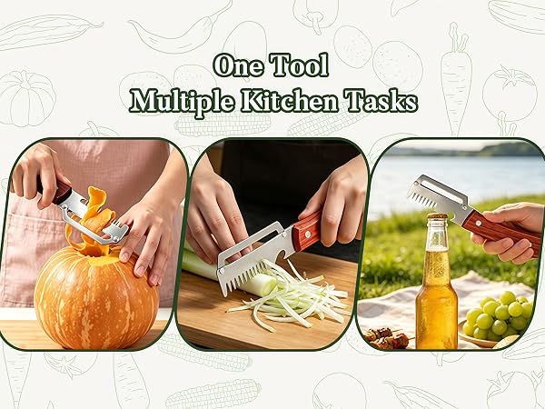 One Tool, Multiple Kitchen Tasks