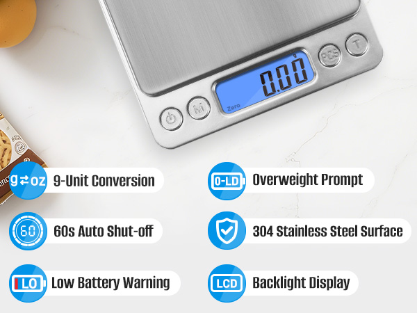 Multifunctional Pocket Scale