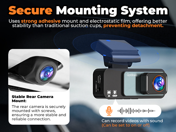 dash cam front and rear