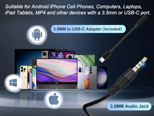 3.5MM and Type-C Connection