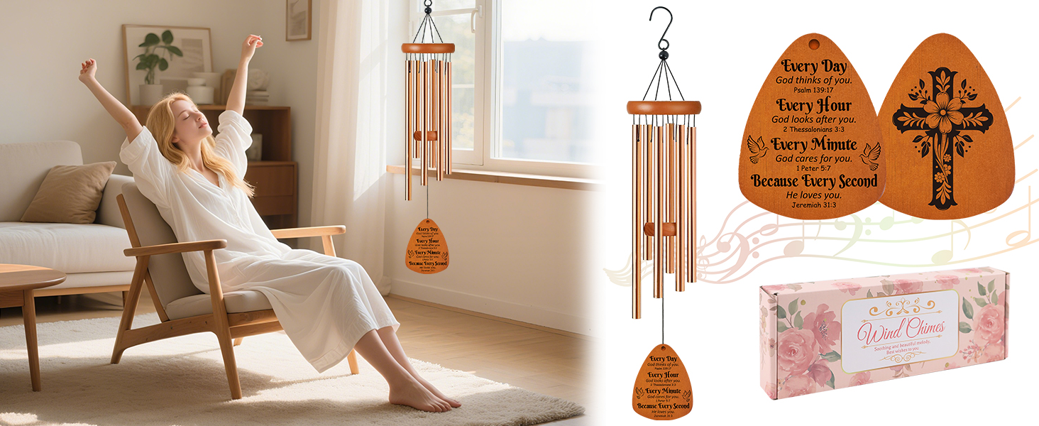 Bible Verse Wind Chimes