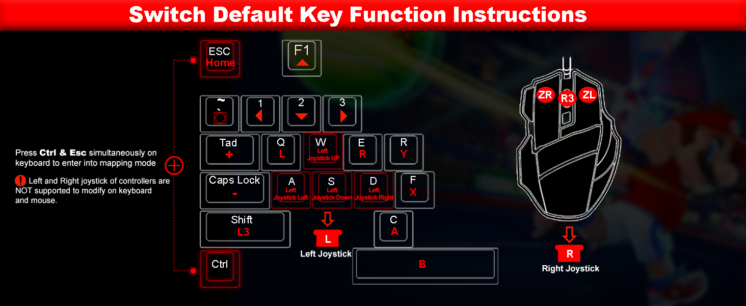 nintendo switch keyboard and mouse adapter