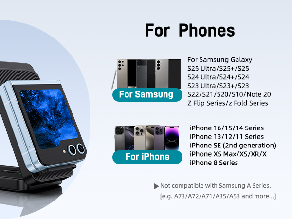 z flip 6 wireless charger