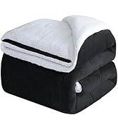 CHOSHOME Sherpa Fleece Blanket Twin Size Super Thick, Fuzzy Plush Flannel Blanket for Couch, Sofa...