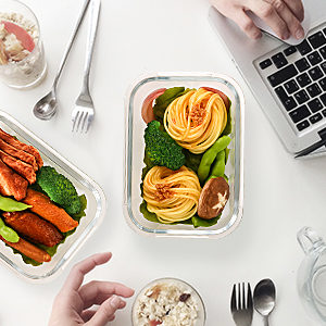 glass food storage container