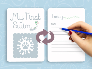 n discs babypal card set wood circles infant to babys milstone pictures cumple mes para bebes niño 