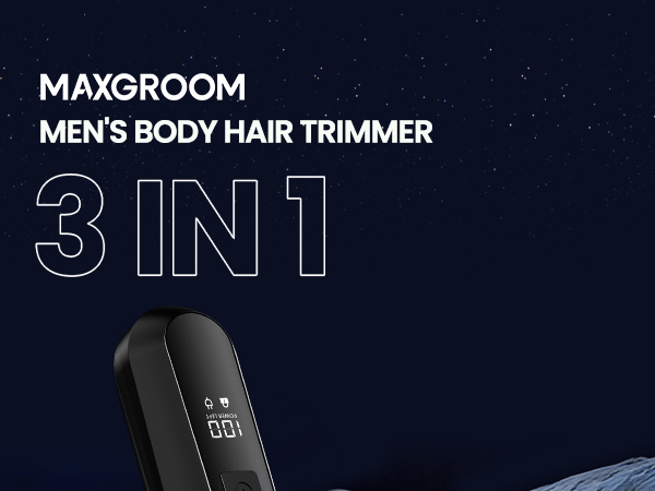 manscape manscaper electric mens groin body ball pubic hair trimmer shaver razor grooming kit men