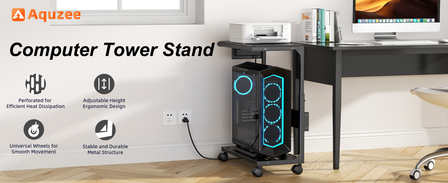 computer tower stand