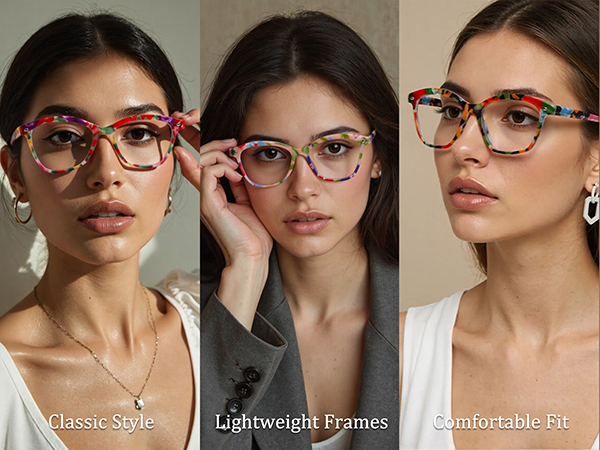 progressive reading glasses women