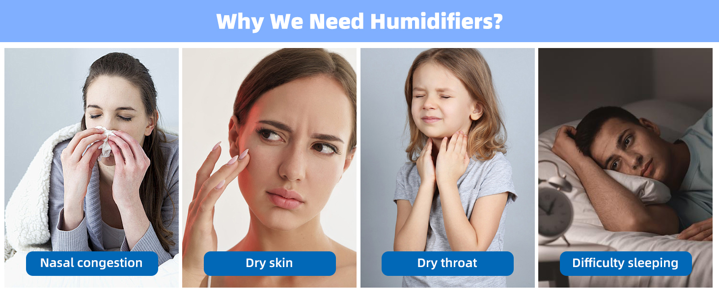 Cool Mist Humidifiers for Bedroom