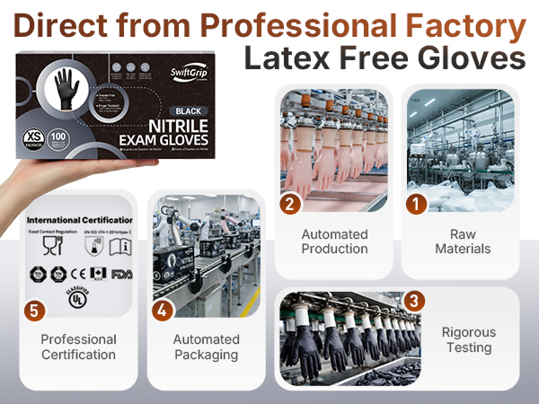 Disposable Nitrile Exam Gloves